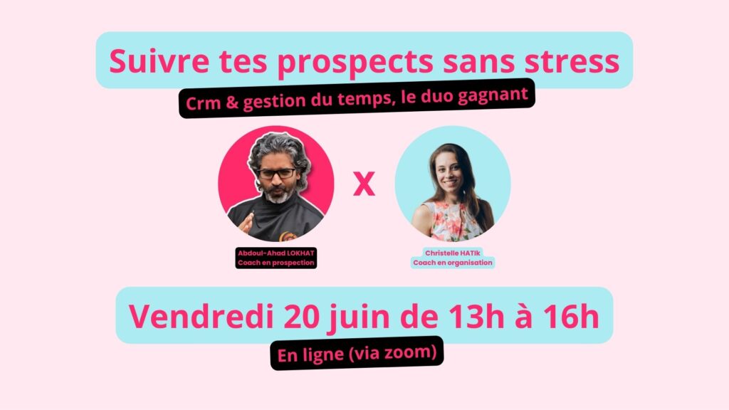 Atelier prospection inédit